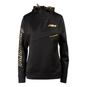 509 Womens Sector Quarter Zip Snowmobile Hoodie Black