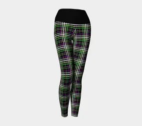 Aroace - V6 Plaid Yoga Leggings