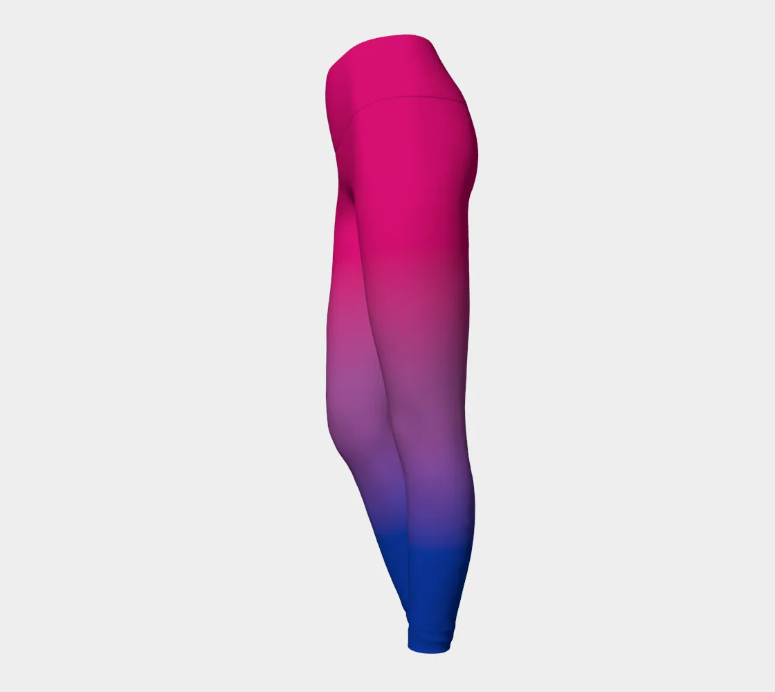 Bisexual Gradient Yoga Leggings