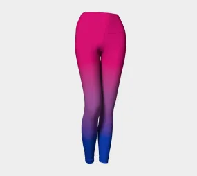 Bisexual Gradient Yoga Leggings