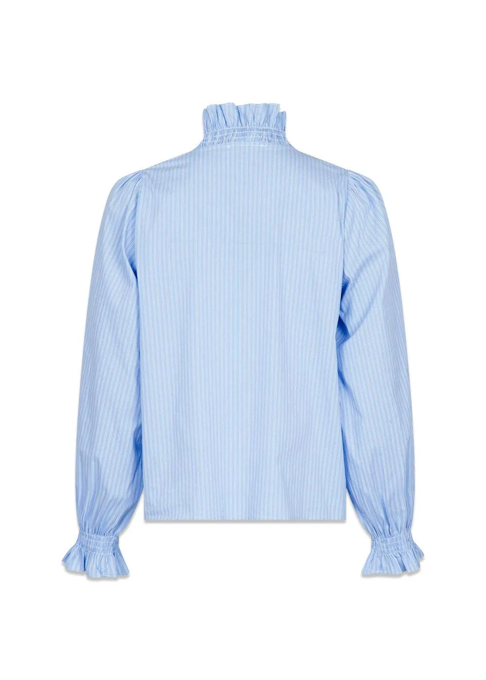 Brielle Stripe Shirt - Light Blue