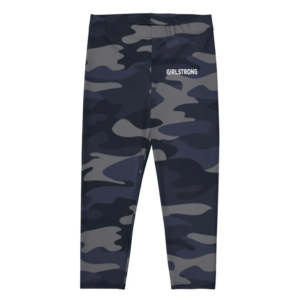 ELEVATED ESSENTIALS, THE PERFECT CAPRI NAVY CAMO