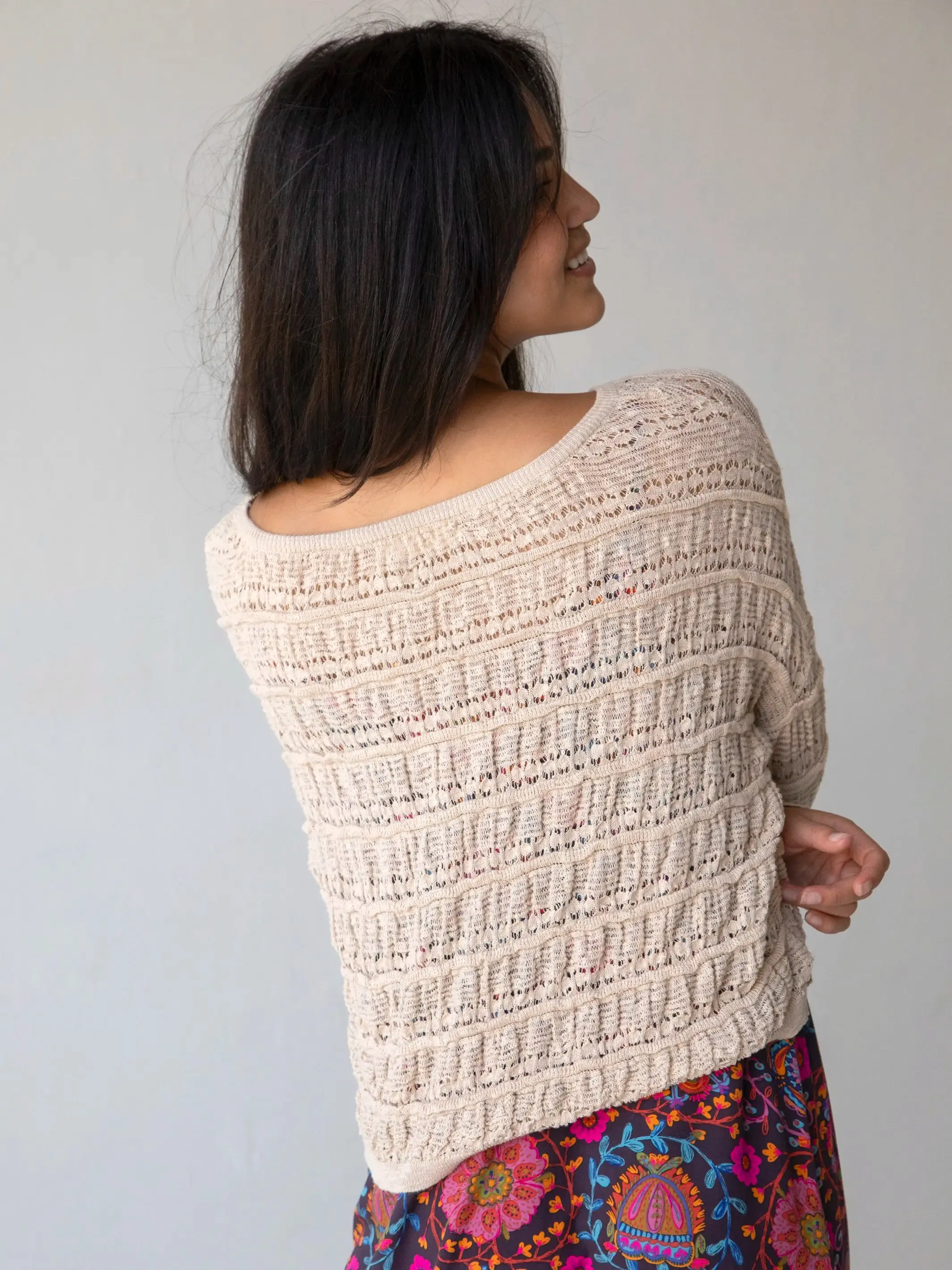 Emily Layering Sweater - Cream