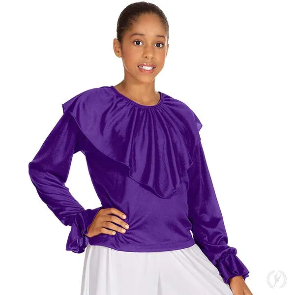 Eurotard 13736C Child Humble Servant Shawl Top