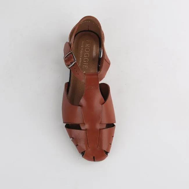 Fisherman Sandal in Chestnut - 12674