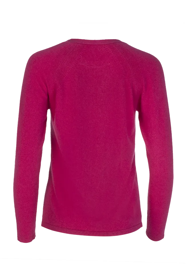 Iris Sweater - Fuschia