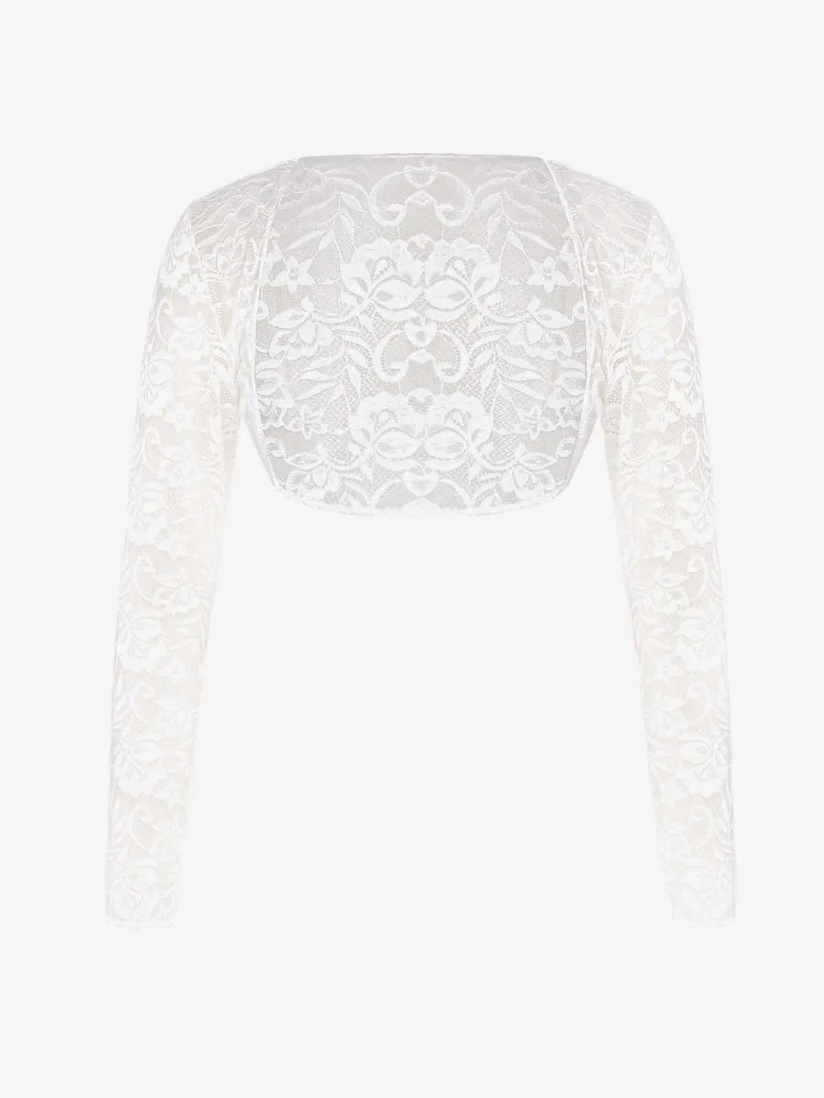 Long Sleeve Lace Shrug