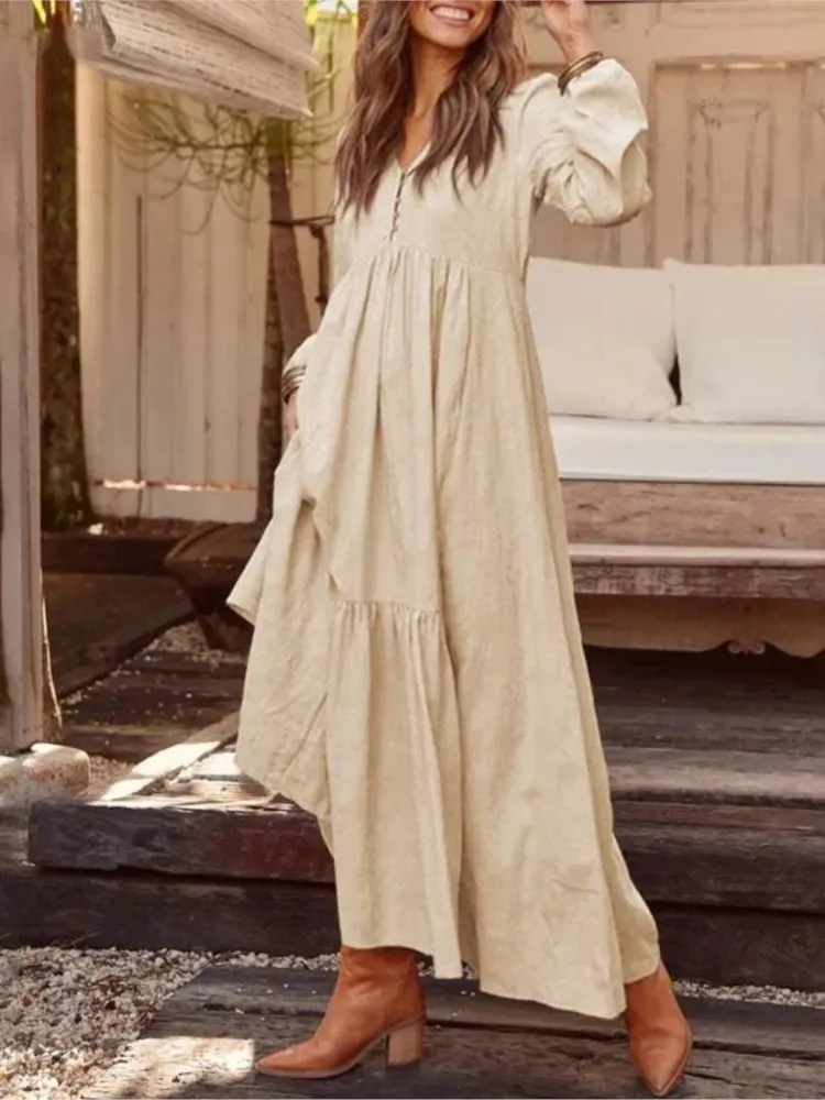 Marlowe - Stylish Long-Sleeved Dress for Women