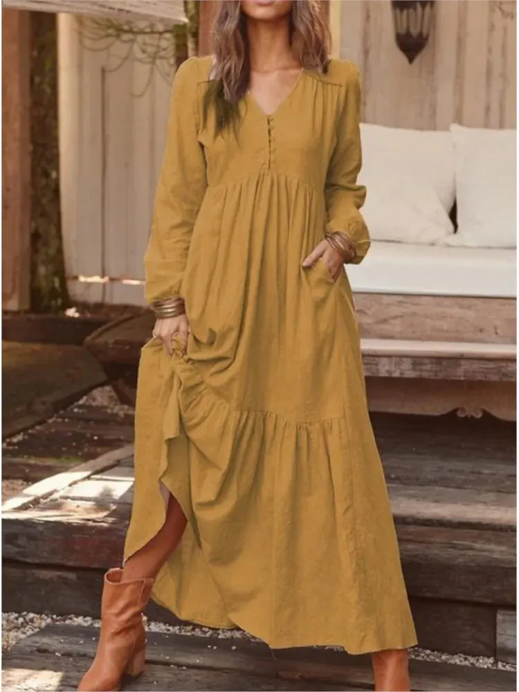 Marlowe - Stylish Long-Sleeved Dress for Women