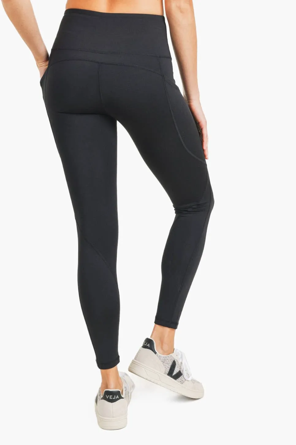 Mono B Essential Highwaist Panel Leggings