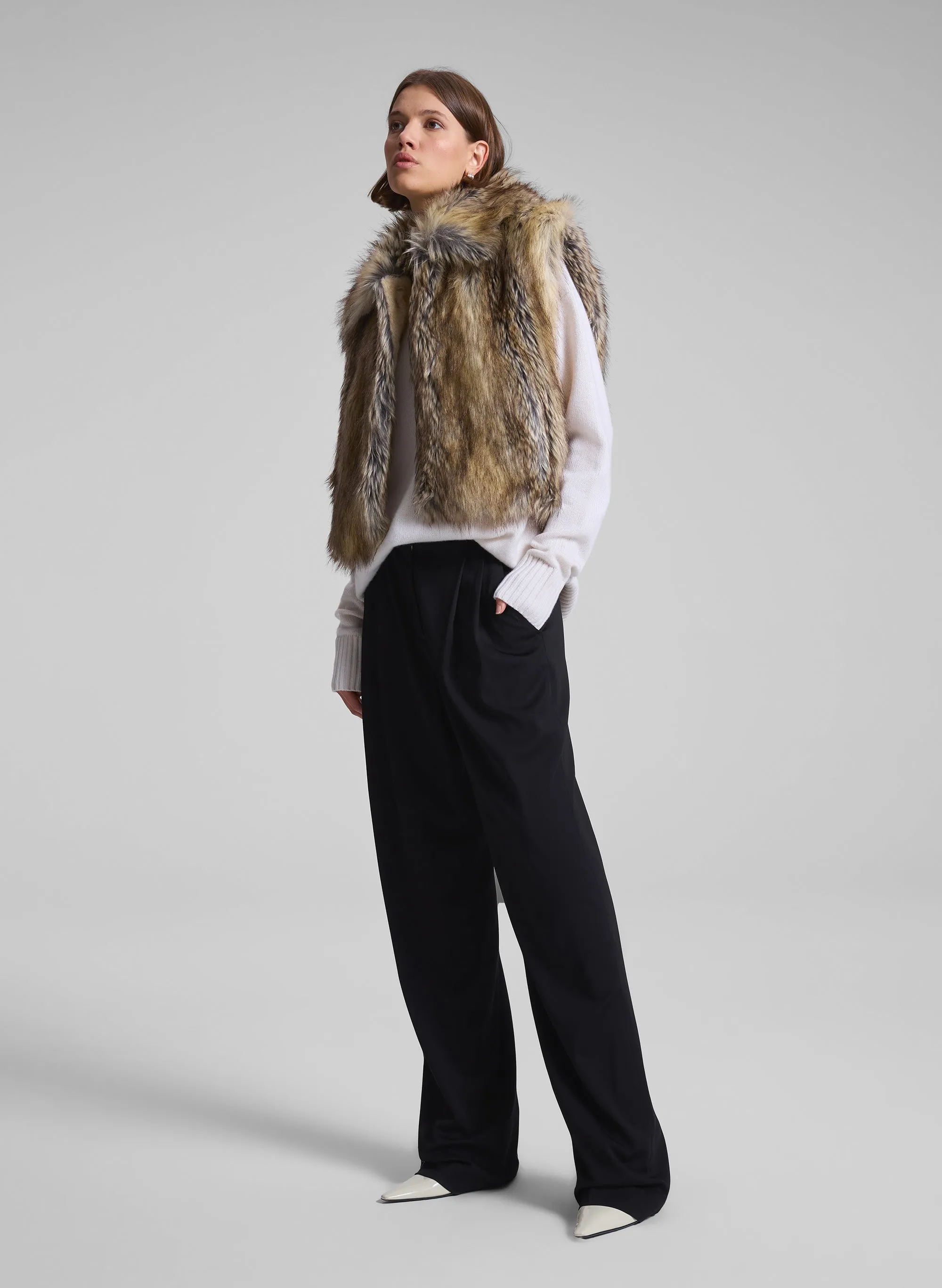 Naya Faux Fur Vest