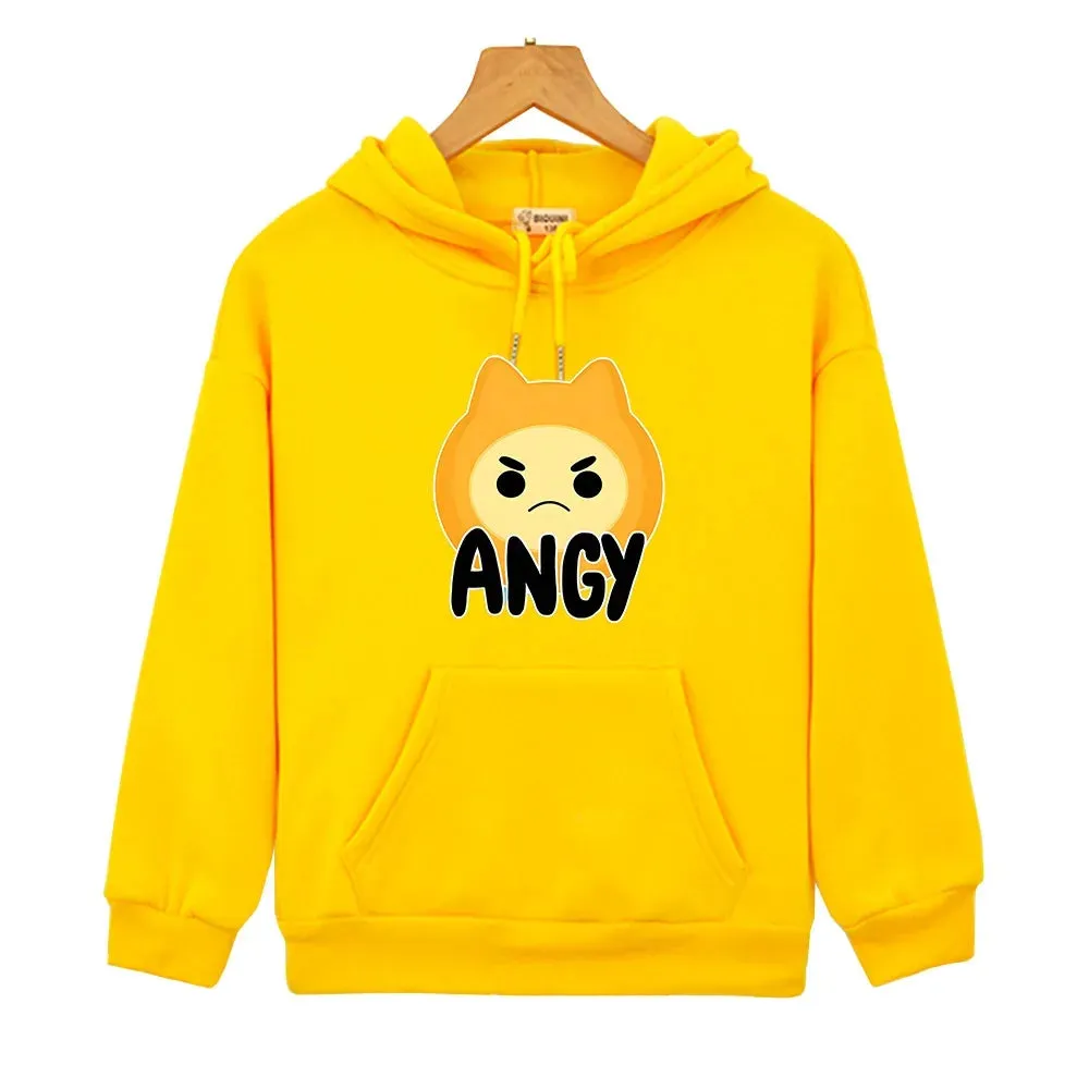 Ooblets Hot Game Hoodies Casual Comfortable Children Hooded Sweatshirt for Autumn/Winter Kawaii Boys Girls Clothing Fleece Hoody