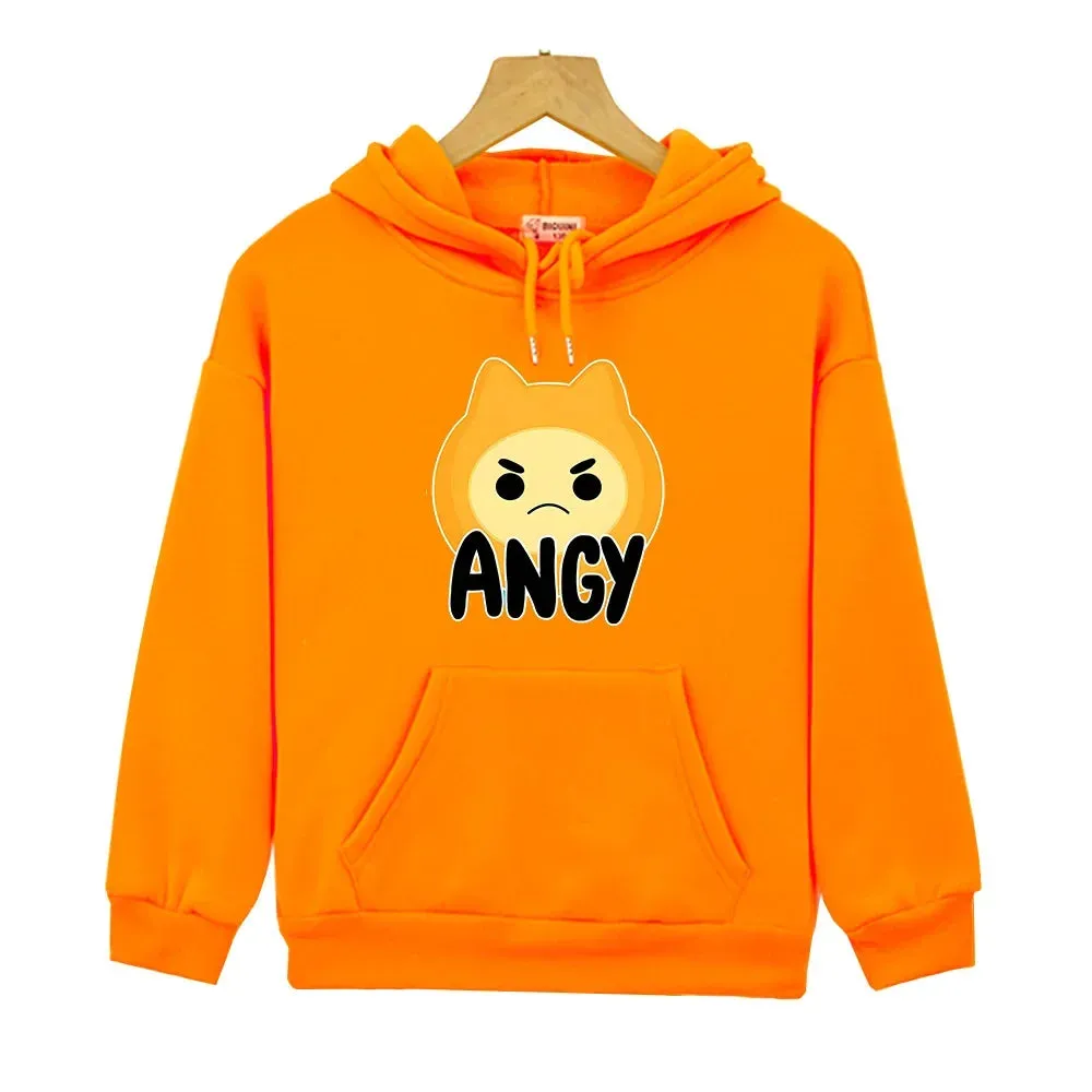 Ooblets Hot Game Hoodies Casual Comfortable Children Hooded Sweatshirt for Autumn/Winter Kawaii Boys Girls Clothing Fleece Hoody