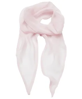 Pink - 'Colours' Chiffon scarf