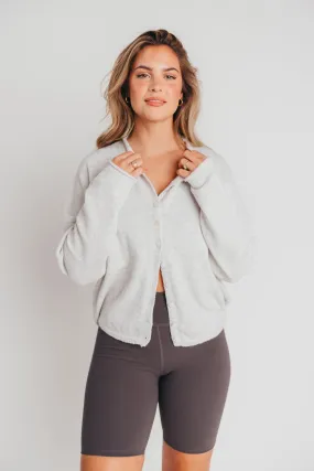 Piper Cardigan in Light Grey