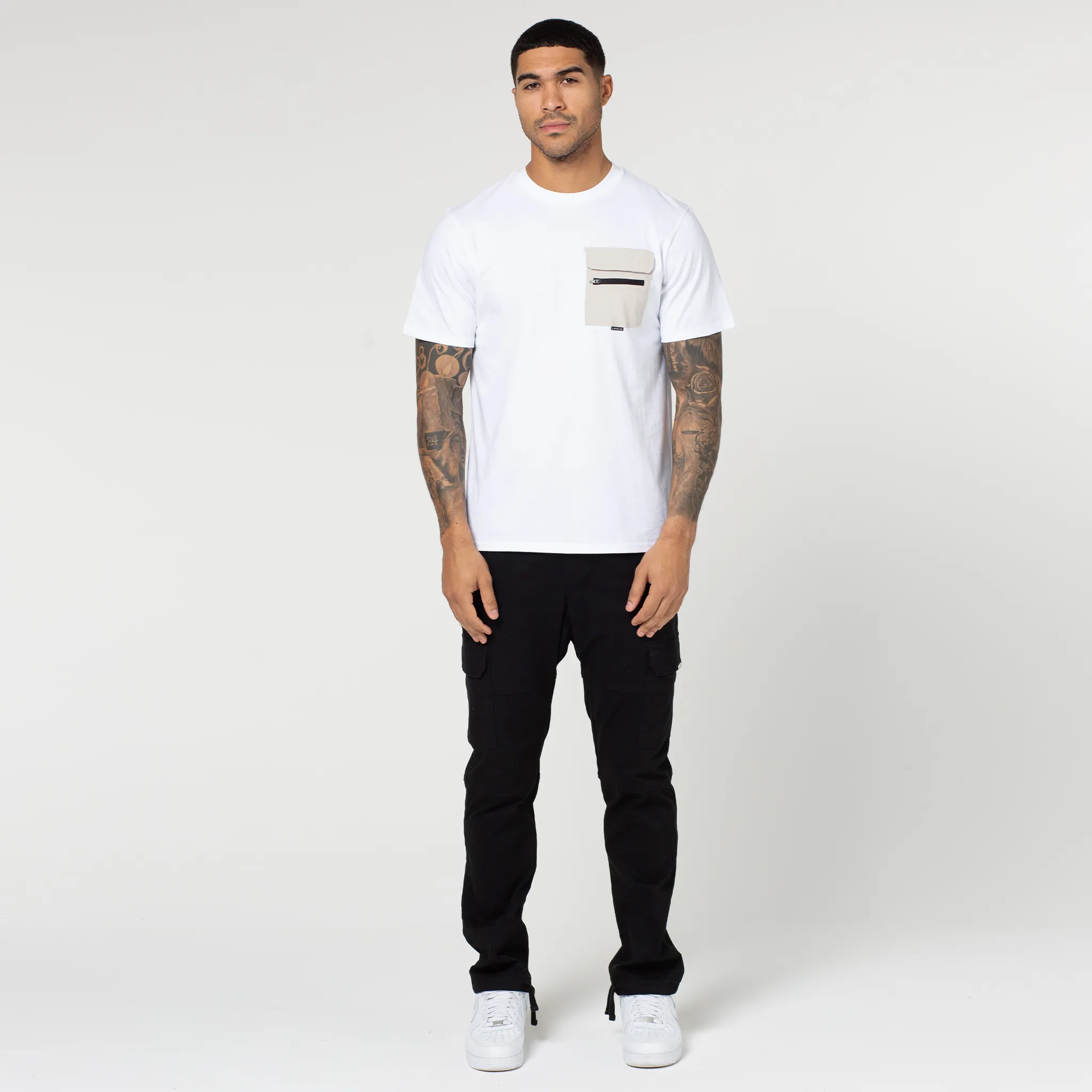 Pocket Utility T-Shirt | White