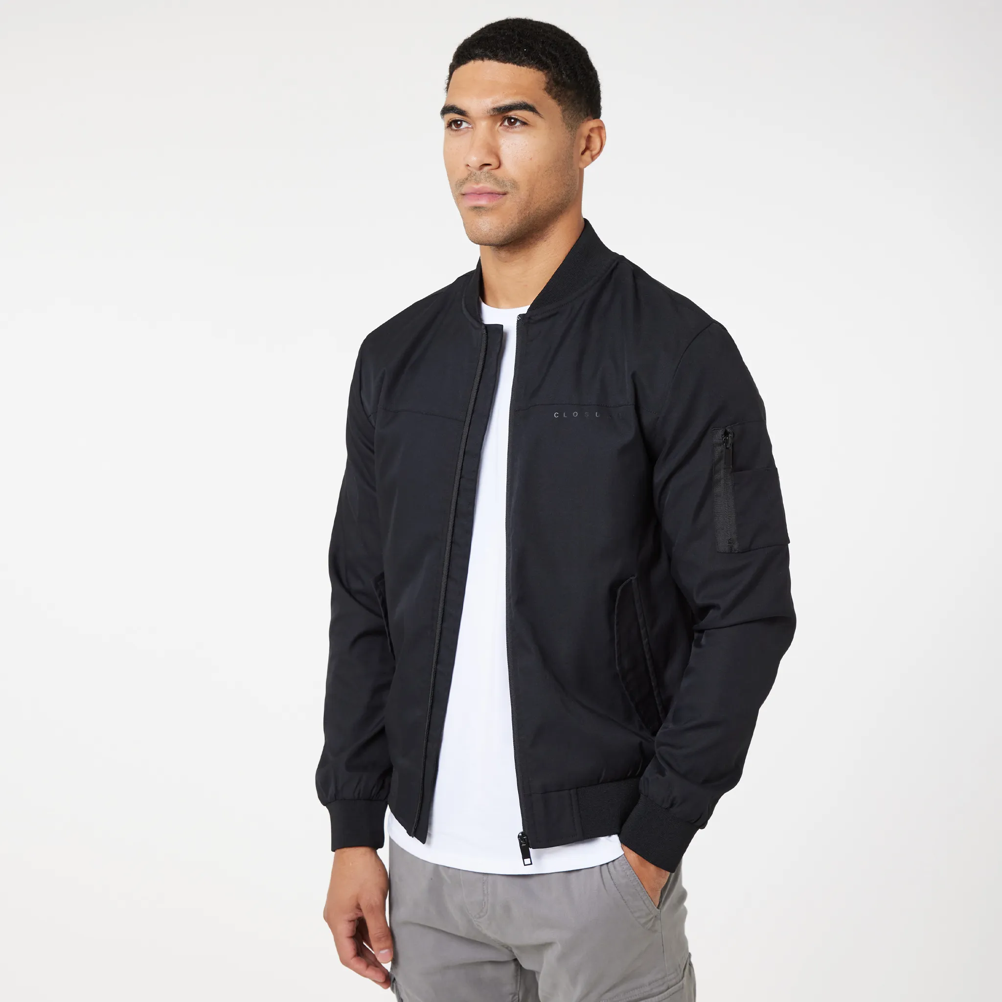 Premium Bomber Jacket | Black