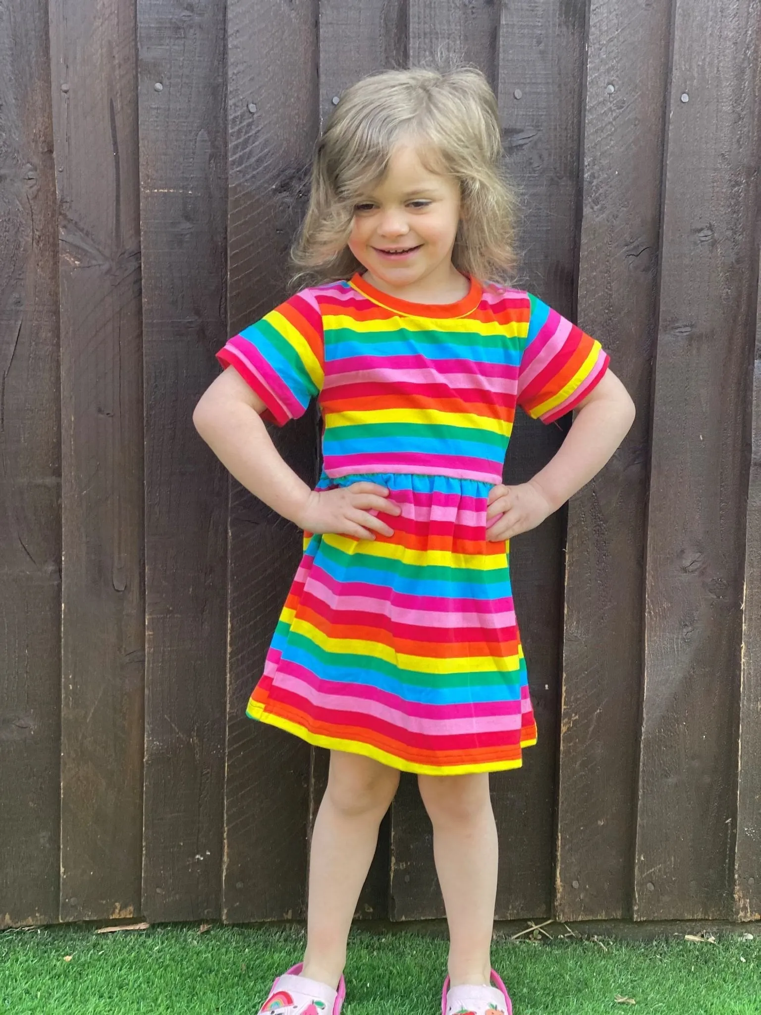 Rainbow Kid Dress