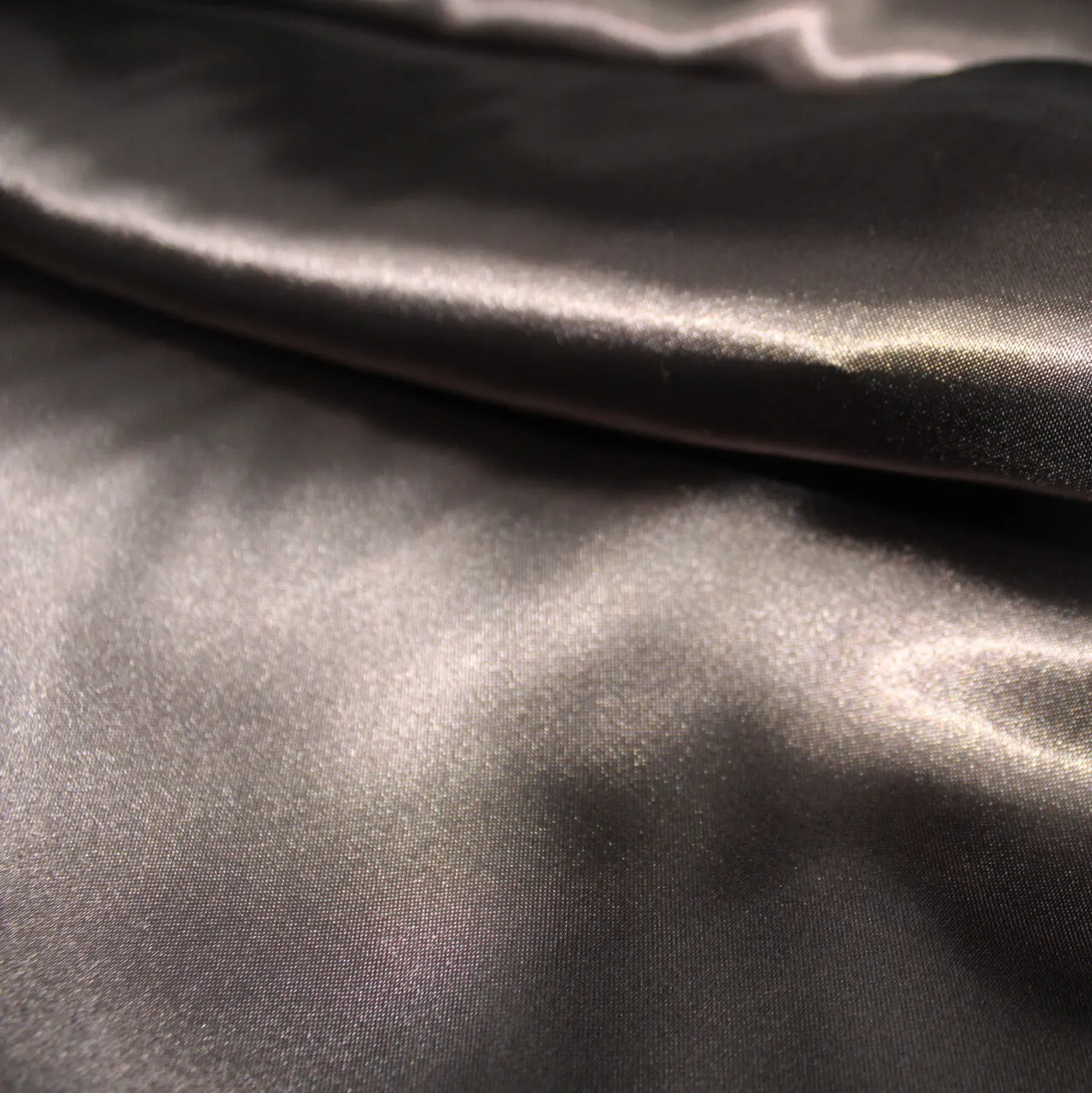 Satin Plain Fabric; Dark Brown Color 36"x 44"