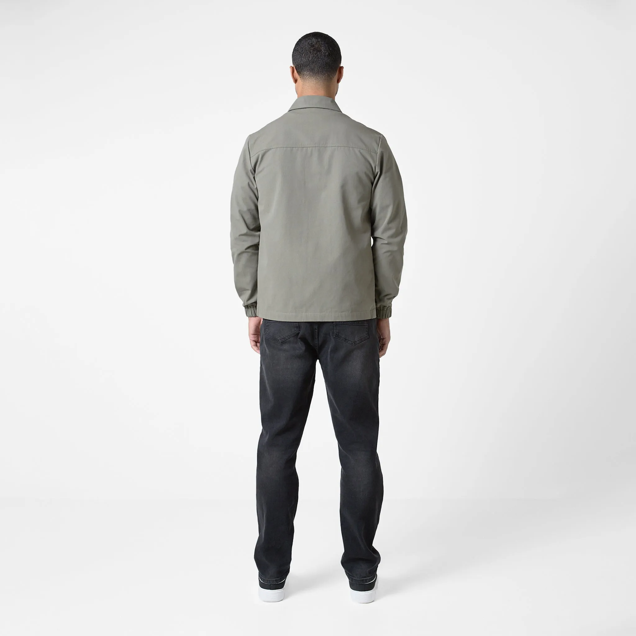 Smart Utility Overshirt | Olive