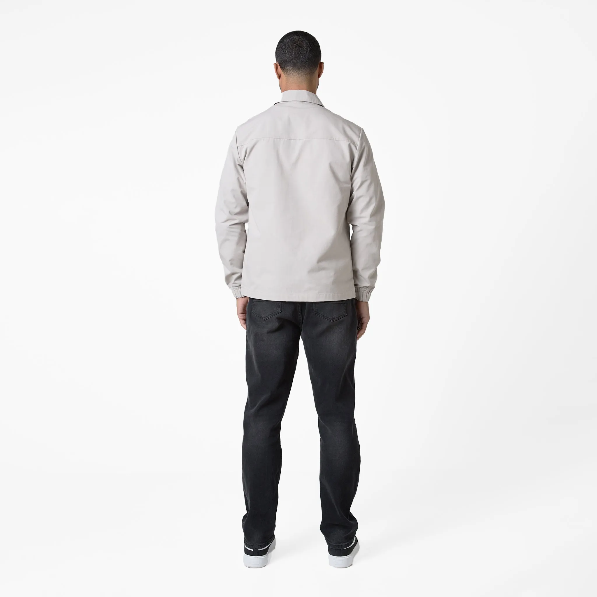 Smart Utility Overshirt | Stone