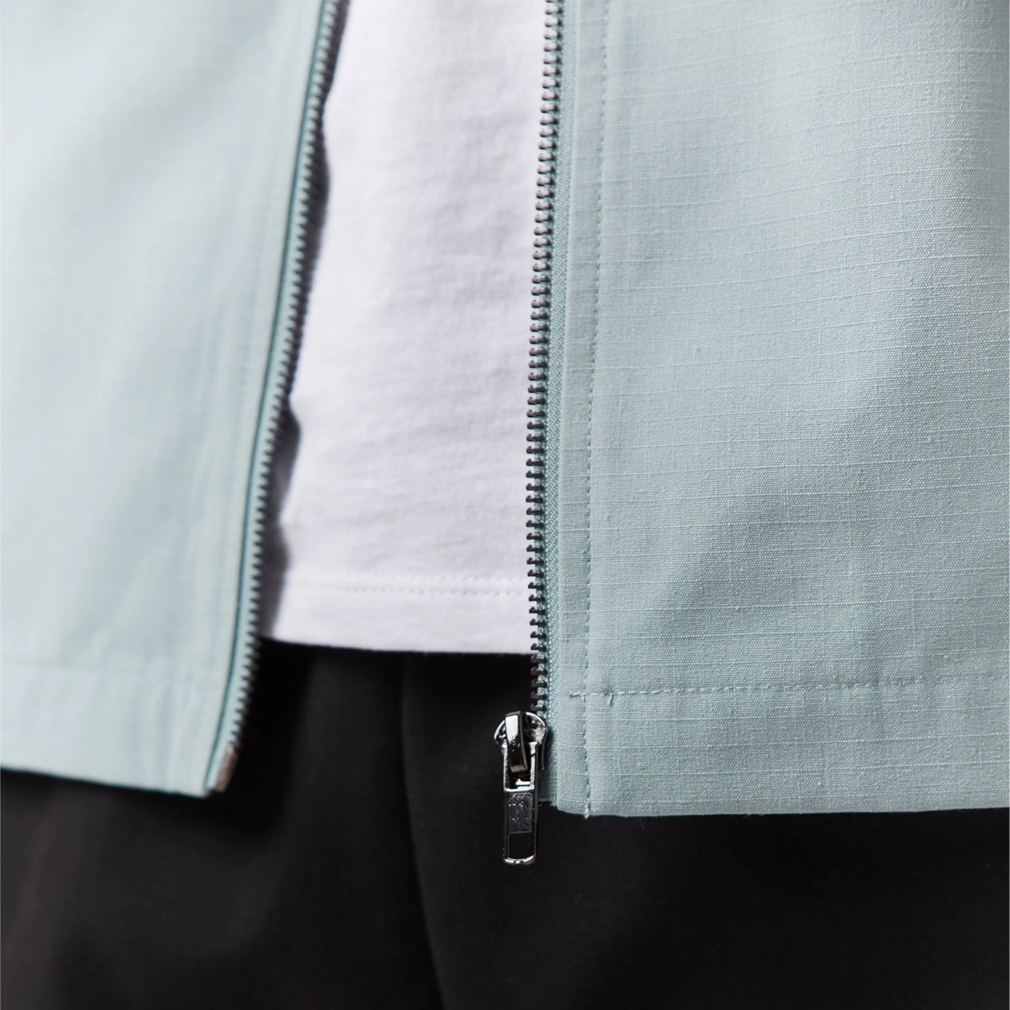 Smart Utility Overshirt | Washed Teal