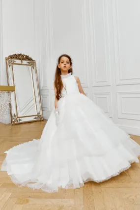 Stylish Chic Flower Girl Ballgown