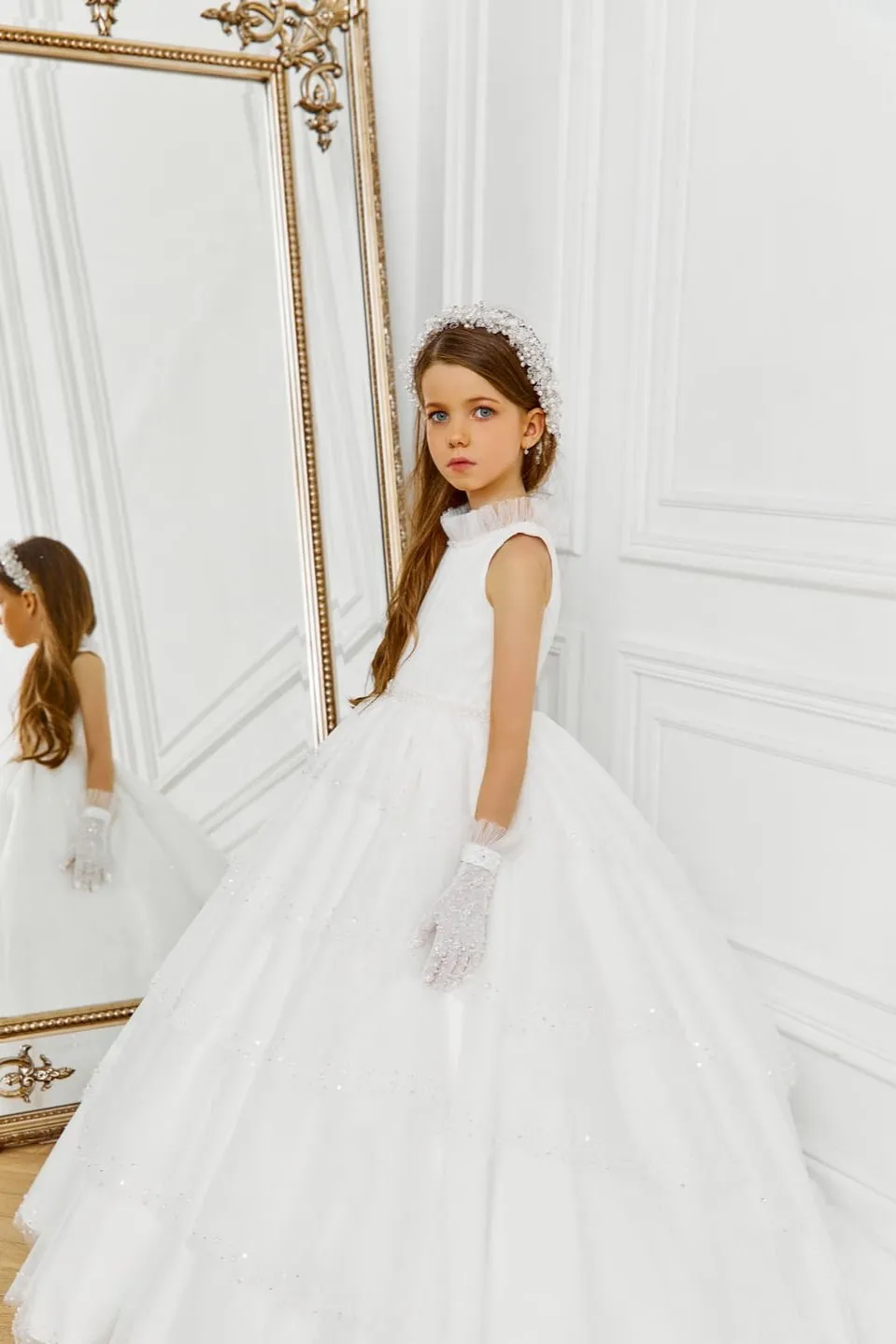 Stylish Chic Flower Girl Ballgown