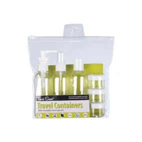 Travel Smart Bottles Set in Resuasable Pouch 6pack